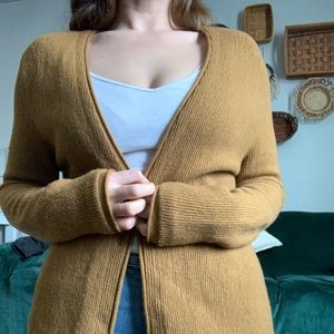Vintage lambs wool sweater blazer